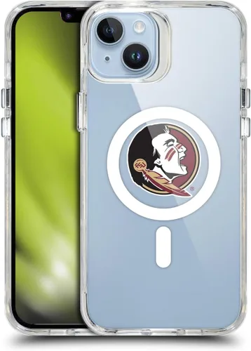 Miniatura 195 de Head Case Designs Funda de gel suave FSU Seminoles de la Universidad Estatal de Florida con licencia oficial compatible con Apple iPhone 13 Pro Max