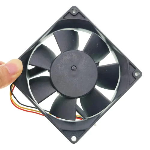 Miniatura 6 de NC5332H74A MMF-09D24TS-MM6 Ventilador de enfriamiento 24V 3.622 in - 0.22A 9225 Ventilador de enfriamiento del inversor de 3 hilos
