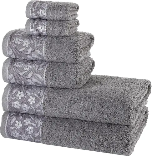 Miniatura 46 de HALLEY Paquete de 4 toallas de mano turcas de alta calidad (4 piezas) de 650 GSM, altamente absorbentes, súper suaves, 100% algodón, 4 toallas