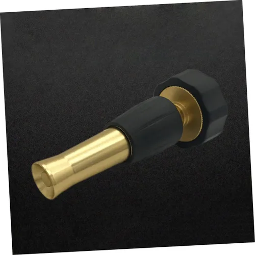 Miniatura 4 de Yardwe Boquilla de manguera ajustable de latón resistente de 3/4 pulgadas para riego de jardín, césped, limpieza de automóviles, lavado de ventanas