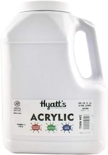 Miniatura 70 de Hyatt's Alizarine - Pintura acrílica carmesí Tubo de pintura acrílica de 2.5 fl oz de grado artístico Secado rápido y pintura no tóxica