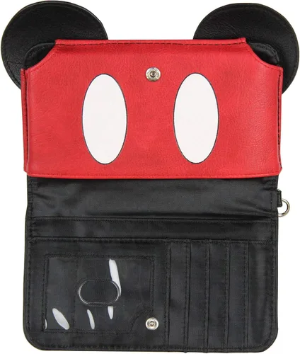 Miniatura 3 de Disney Mickey Mouse Ears 90 Years True Original 3D Cartera para teléfono celular Negro talla única
