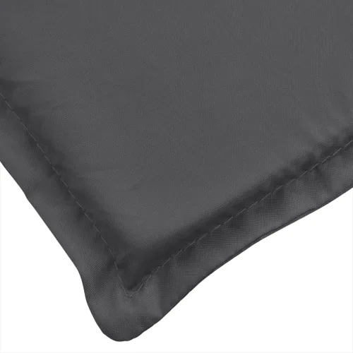 Miniatura 9 de Cojines de silla Lowback, 4 unidades, color antracita melange, 39.4 x 19.7 x 1.6 pulgadas, cojines de tela para Sillas De Comedor, cojines y cojines