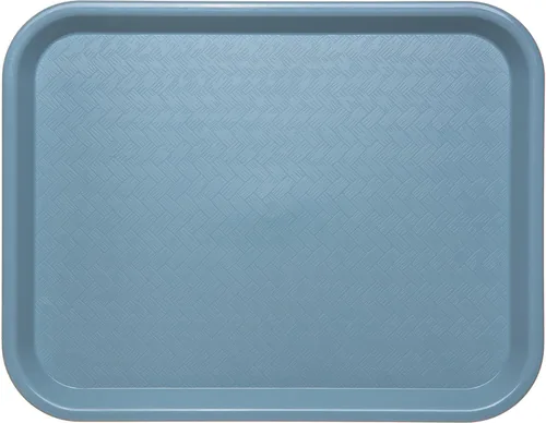 Miniatura 2 de Carlisle FoodService Products CT101459 Bandeja estándar para cafetería o comida rápida, 10 x 14 pulgadas, color azul pizarra
