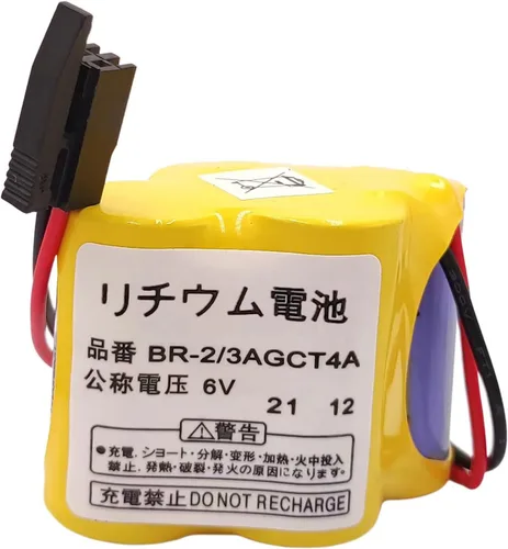 Miniatura 6 de 4 piezas BR-2/3AGCT4A 6V 4400mAh batería de repuesto para A98L-0031-0025 con enchufe negro