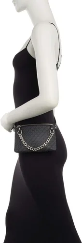 Miniatura 8 de Michael Kors Riñonera MK Signature Marrón, Negro