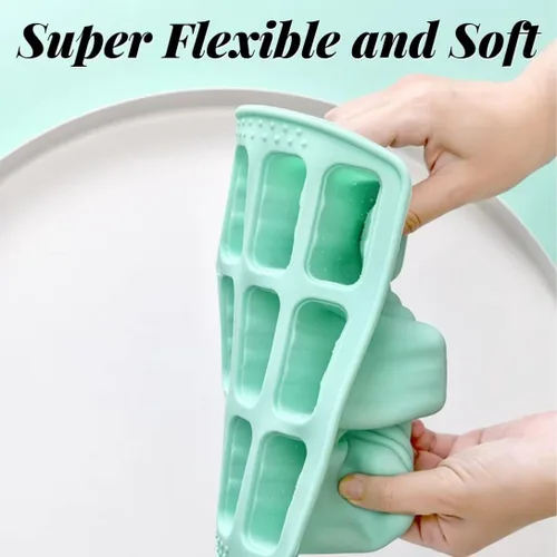 Miniatura 3 de AuraGlor Juego de 4 moldes clásicos para paletas, moldes de silicona para hacer helados, moldes para helados, accesorios de cocina, fácil Rosado