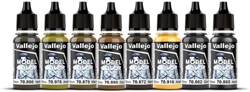 Miniatura 2 de Vallejo Panzer Colors - Juego de pintura #8, 0.6 fl oz