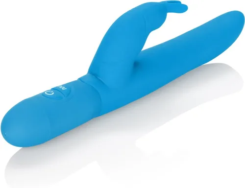 Miniatura 8 de CalExotics Posh - Conejito de silicona de 10 funciones, azul (SE-4540-10-3)