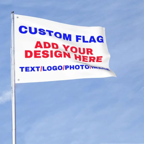 Banderas personalizadas Diseña tu propio texto/logo/foto en un lado Bandera personalizada Regalos personalizables Bandera personalizada para Bandera