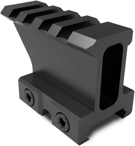 Miniatura 2 de Triton Atlas - Soporte elevador Picatinny de grado táctico de 4 ranuras, perfil alto de 1.2 pulgadas, color negro