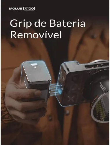 Miniatura 9 de Zhiyun X100 PRO - Luz de fotografía bicolor de 100 W, CRI 95+, TLCI 97+, temperatura de color 2700K-6500K, compatible con Bluetooth y control
