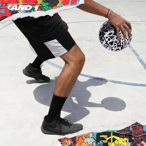Miniatura 6 de AND1 Chaos - Pelota de baloncesto de goma: lista para jugar, tamaño reglamentario oficial (29.5 pulgadas), para juegos de baloncesto en interiores