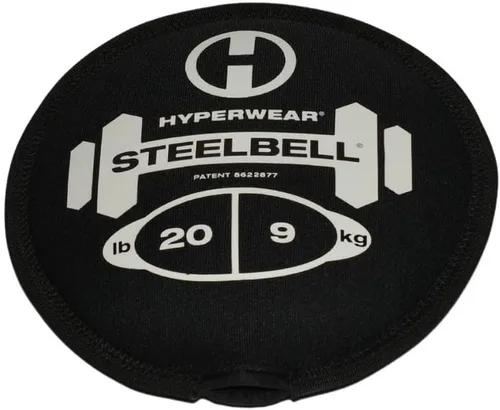 Miniatura 4 de Hyperwear SteelBell - Hyper Flex neopreno elástico de 4 vías, entrenamiento de fuerza patentado sin fugas Slam Ball - Tiro de acero estadounidense