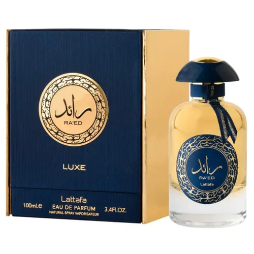 Miniatura 3 de Lattafa Perfumes Ra'ed Gold Luxe Eau de Parfum Spray para hombre, 3.4 onzas