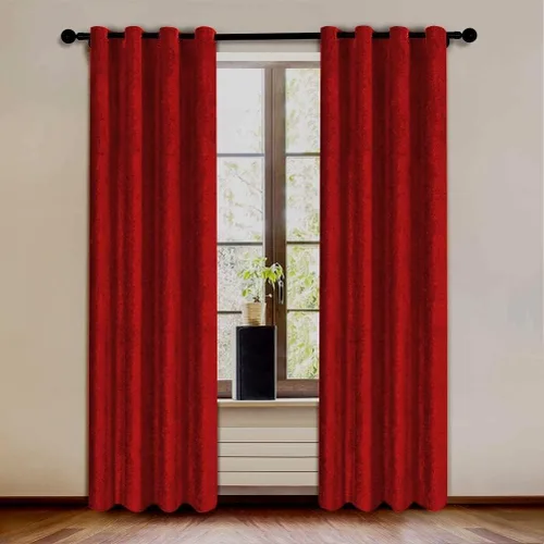 Miniatura 6 de KEMCO Panel de cortina opaca de felpilla de doble cara para sala de estar, dormitorio, dormitorio, sala de estar, oficina, con aislamiento térmico