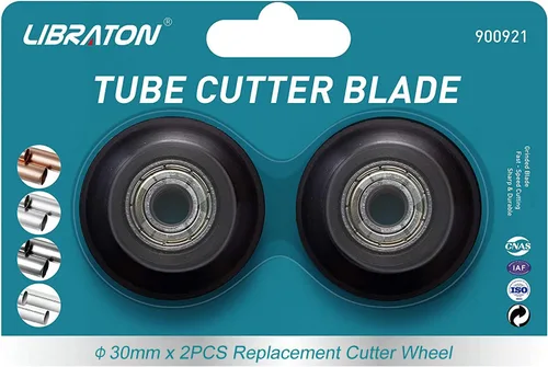 LIBRATON Cuchilla de repuesto para cortador de tuberías para cortar tubos de aluminio, cobre, PVC, tubo fino de acero inoxidable