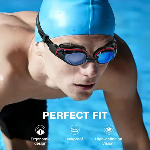 Miniatura 4 de Gafas de natación, gafas de natación, gafas de natación profesionales, antivaho sin fugas, gafas de natación de visión amplia