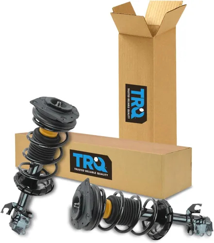 Miniatura 328 de TRQ Conjunto de Amortiguador y Resorte Delantero Cargado con Resorte Helicoidal Pre-ensamblado Compatible con Jeep Cherokee Limited AWD 14-22 Sin