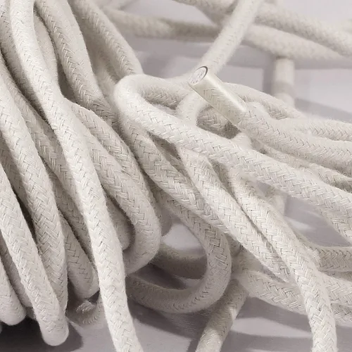 Miniatura 3 de KEILEOHO Cuerda de algodón blanco de 328 pies y 1/4 de pulgada, cuerda de tendedero, cuerda de atrapasueños para tejer artesanalmente, cuerda