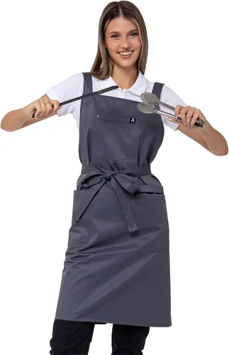 Miniatura 8 de Aquasafe - Delantal impermeable con espalda cruzada, unisex, talla única