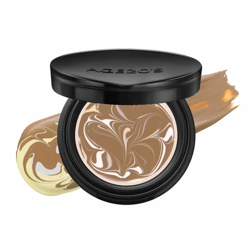Miniatura 49 de [Tamaño mini] AGE20'S Signature Essence Pact 13C Base de cojín coreana vegana Paquete de 1 Base crema, acabado húmedo y brillante, cobertura