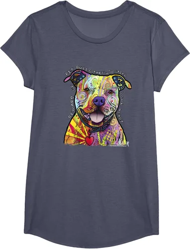 Miniatura 15 de Beware Of Pit Bulls, Dean Russo Pitbull Original - Camiseta para amantes de los perros, Negro
