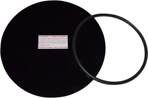 Tapa de la marca RTumbler con anillo de retención compatible con barriles de vaso de Thumler A-R6 AR6, AR-6