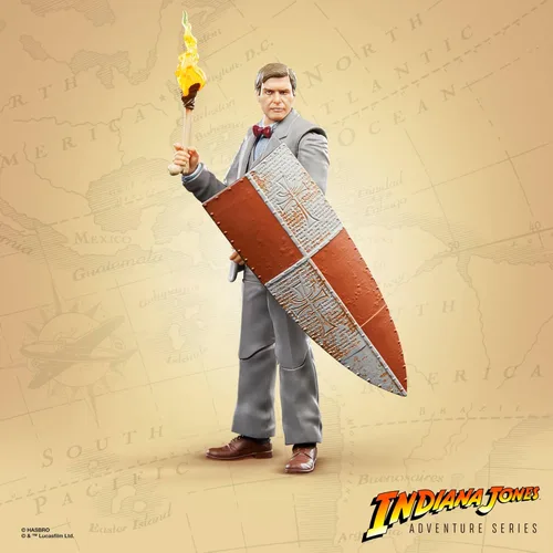 Miniatura 7 de Indiana Jones Adventure Series and the Last Crusade, (Profesor) juguete, figuras de acción de 6 pulgadas, niños a partir de 4 años