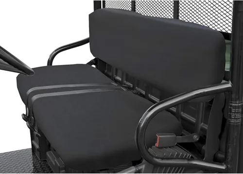 Miniatura 6 de Cubierta para asiento de banco UTV QuadGear de Classic Accessories, Compatible con Kawasaki Mule 4000/4010 (Modelos 2015 y más antiguos), Negro
