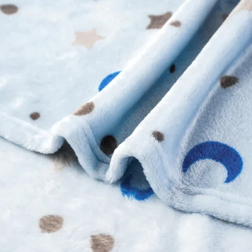 Miniatura 7 de Bunnikins & Clover Manta de Bebé de Franela de Felpa Ligera Súper Suave para Niños y Niñas, Manta de Lactancia de Forro Polar Floral para Niños
