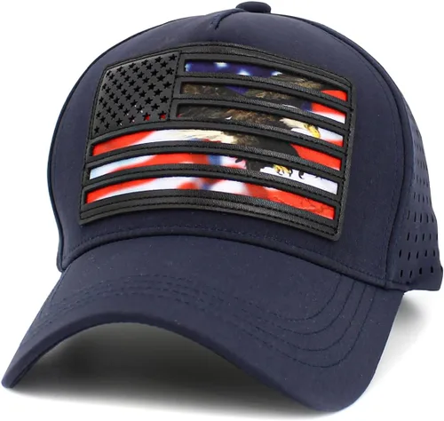 Miniatura 98 de KBETHOS Tactical Operator Collection USA Fishing Mesh Ballcap Flag Patch America Outdoors Trucker Baseball Cap
