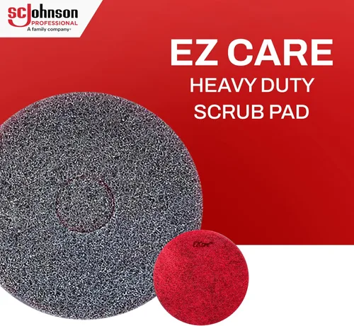 Miniatura 2 de SC Johnson Professional EZ Care - Almohadilla de limpieza resistente de 16 pulgadas de diámetro, caja de 5