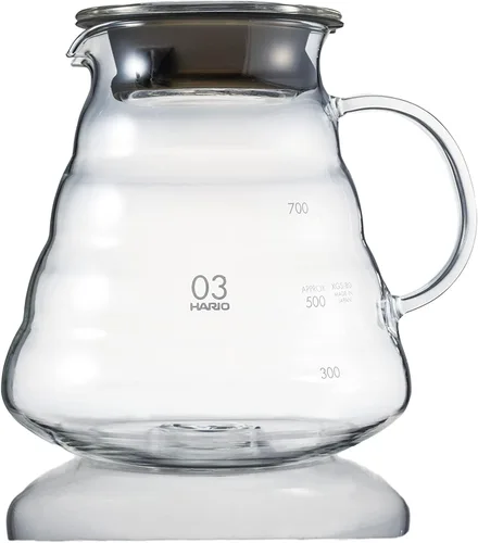 Miniatura 7 de Hario V60 Glass Range - Servidor de café, 12.2 fl oz, transparente