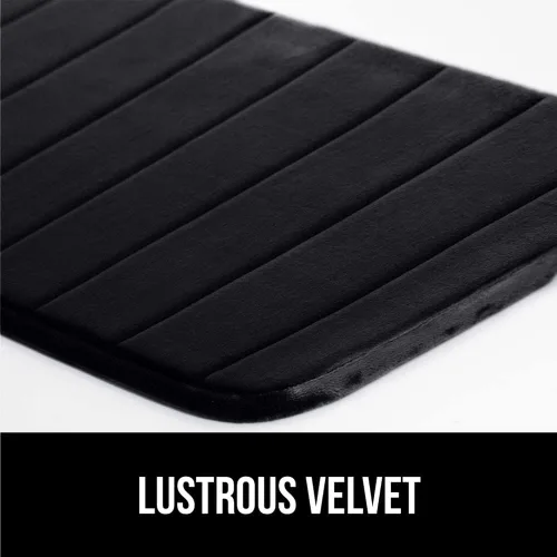 Miniatura 5 de Gorilla Grip - Alfombra de baño de espuma viscoelástica de 24 x 17 pulgadas, original, de primera calidad, suave, absorbente, gruesa, lavable a