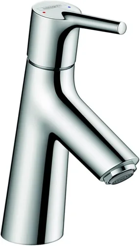 Miniatura 2 de hansgrohe Talis S 72010821 - Grifo para lavabo de baño de 1 manija y 1 7 pulgadas de alto, moderno, de alta calidad, de níquel cepillado, 72010821