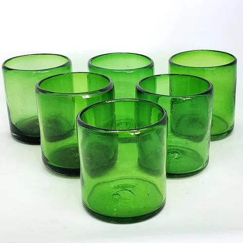 Miniatura 27 de Vasos cortos de ámbar sólido de 9 onzas (juego de 6), vidrio reciclado, sin plomo, sin toxinas (vaso de 9 onzas)