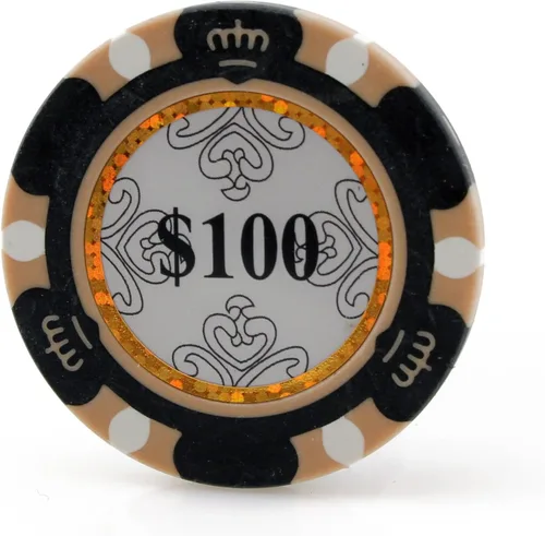 Versa Games Monte Carlo - Fichas de póquer de arcilla de 0.48 oz de peso, paquete de 50 unidades (elegir colores)