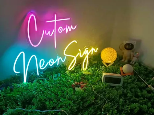 Letreros de neón personalizados, letrero de neón LED personalizable para decoración de regalos de boda, fiesta de cumpleaños, letrero de nombre de