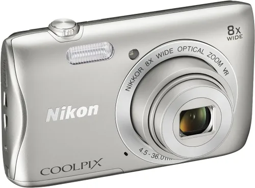 Miniatura 4 de Nikon Cámara digital COOLPIX S3700 Negro Óptico 8X Zoom 20,05 millones de píxeles S3700BK