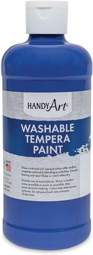 Miniatura 11 de Handy Art Pintura lavable de 16 onzas, color negro