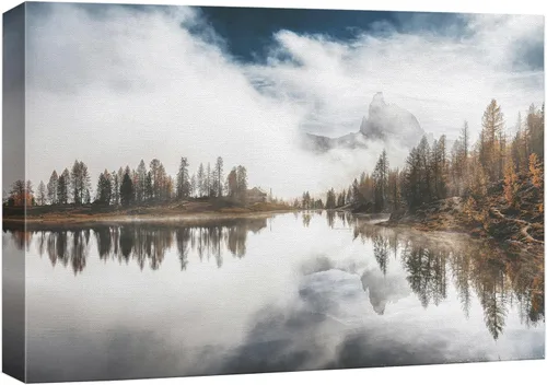 Miniatura 50 de Impresiones en lienzo para pared, hermoso paisaje/paisaje, puesta de sol sobre campo de trigo, arte moderno para decoración del hogar/arte de pared
