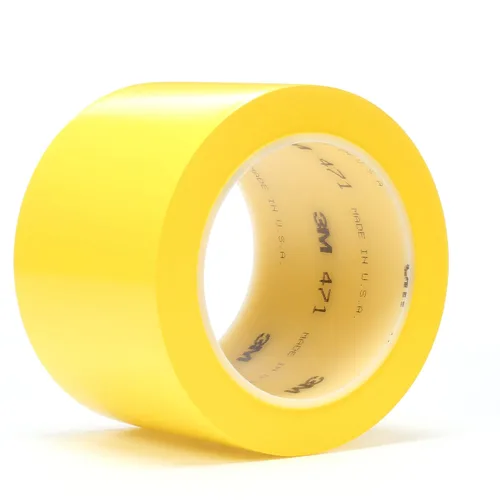 Miniatura 16 de 3M Cinta de Vinilo 471, 2' x 36 yardas 5.2 mil, Amarillo (Paquete de 24)