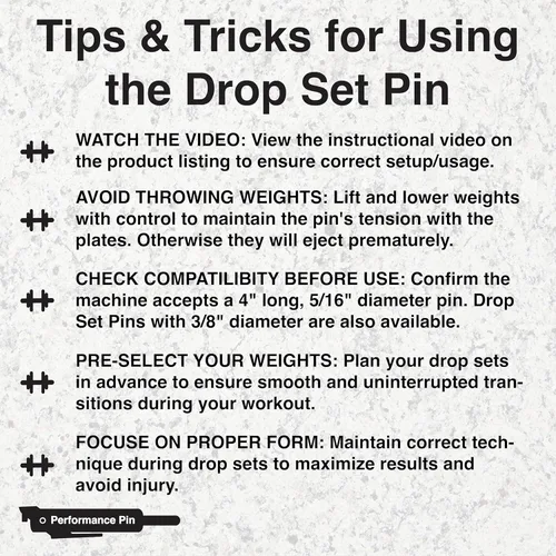 Miniatura 8 de The Original Drop Set Pins for Gym Una repetición más con pasadores de pila de peso Transición instantánea a pesos más bajos para más Verde