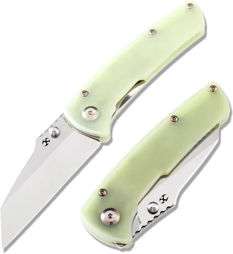 Miniatura 7 de KANSEPT Main Street - Cuchillos de bolsillo plegables de 7.92 pulgadas con hoja Wharncliffe de 3.36 pulgadas lavada a la piedra de 60.6 in y mango