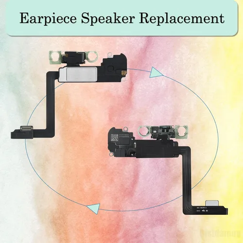 Miniatura 2 de Para iPhone 11 PRO MAX Auricular Reemplazo Del Altavoz Para Cable Flex Auricular Reemplazo Auricular Auricular Reemplazo Luz Sensor De Proximidad