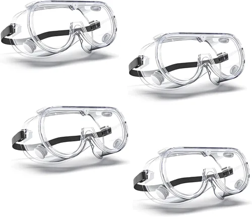 Miniatura 9 de Gafas de seguridad antivaho con ventilación indirecta para laboratorio sobre lentes