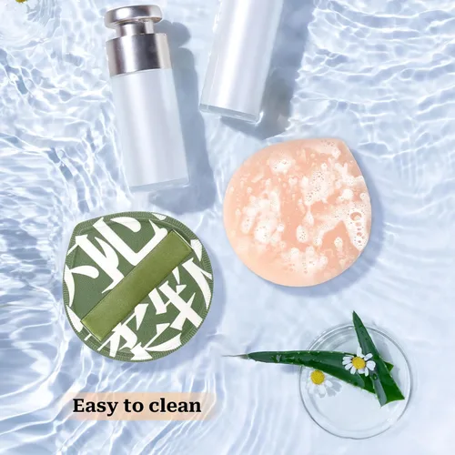 Miniatura 5 de 4 esponjas de maquillaje coreanas, suave en forma de lágrima, cojín cosmético, esponja de base para corrector, líquido, crema y polvo (tamaño grande)