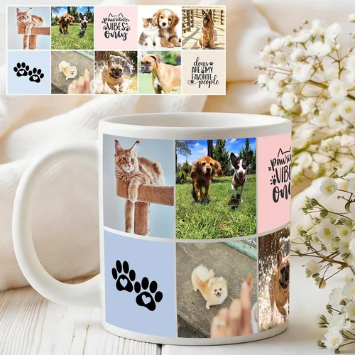 Miniatura 10 de Taza personalizada – Taza de café personalizada – Taza personalizada con imágenes, nombres, texto, fotos, logotipos – 11, 15 y 20 onzas con opciones