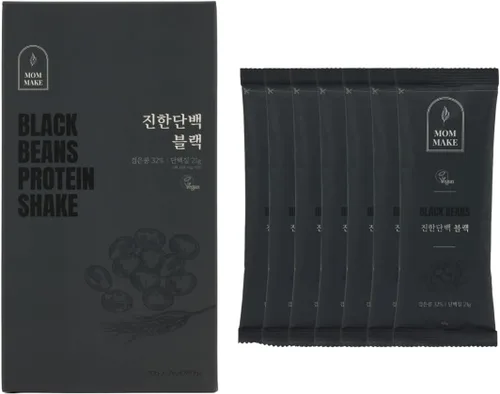 Black Beans - Batido de proteína en polvo, 0.6 libras (9.88 oz), sésamo negro, 0.74 oz de proteína a base de plantas (9.88 oz)